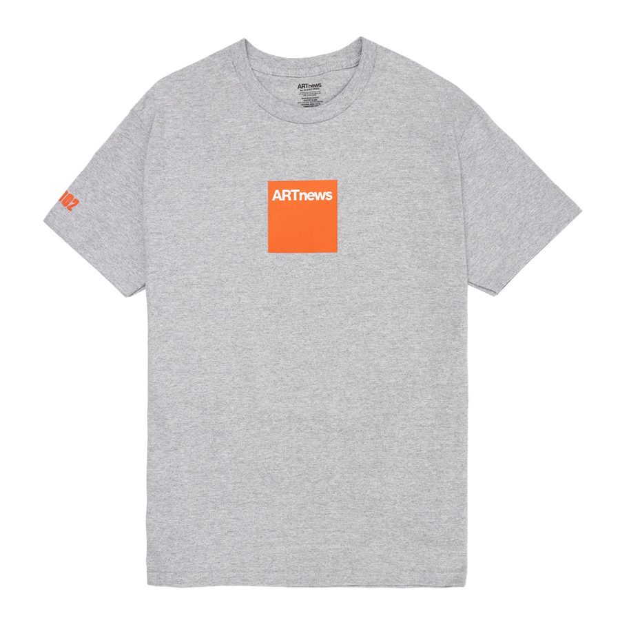 Art News T-Shirt - Heather Grey