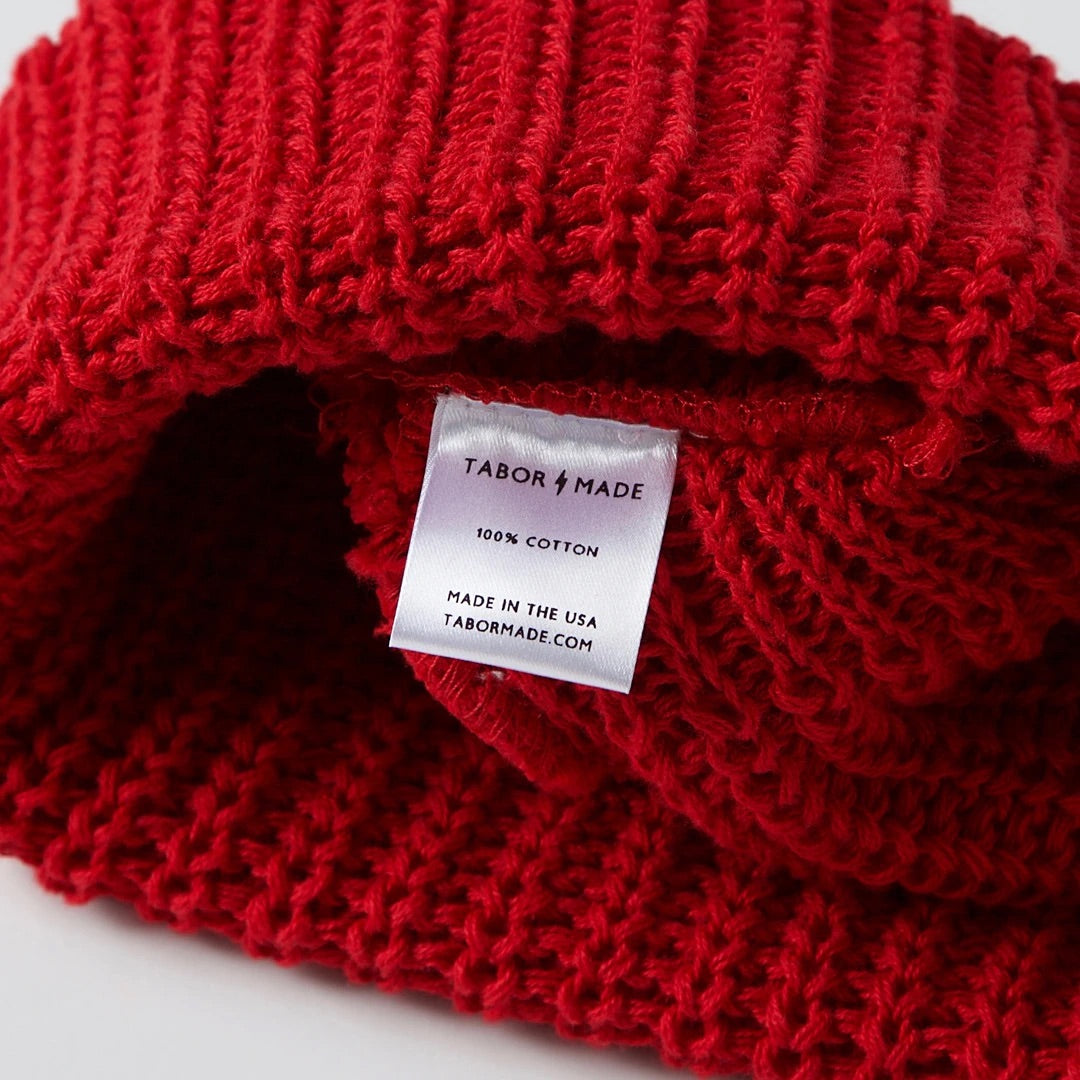 Shallow Beanie - Red