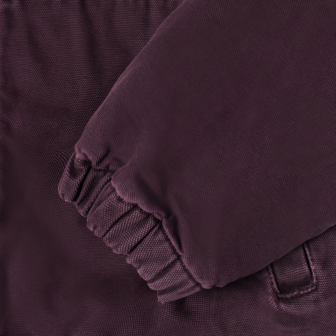 Unspoken | Stussy Canvas Insulated Work Jacket - Purple