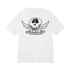 Skull Wings Pig. Dyed Tee - Natural