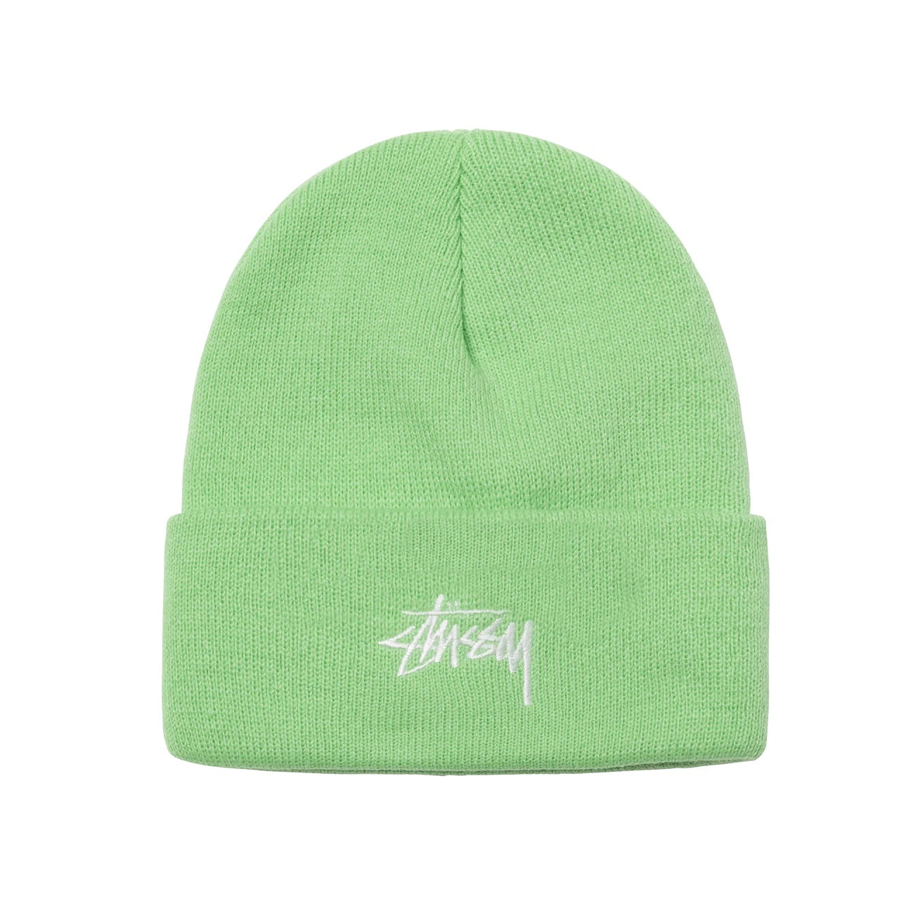stussy beanie green