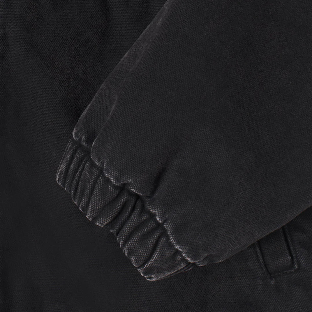 Unspoken | Stussy Canvas Insulated Work Jacket - Black