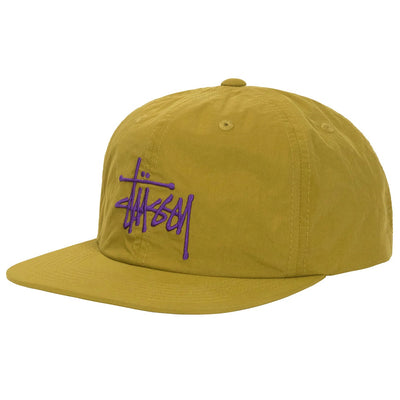 Peached Nylon Basic Strapback - Bronze
