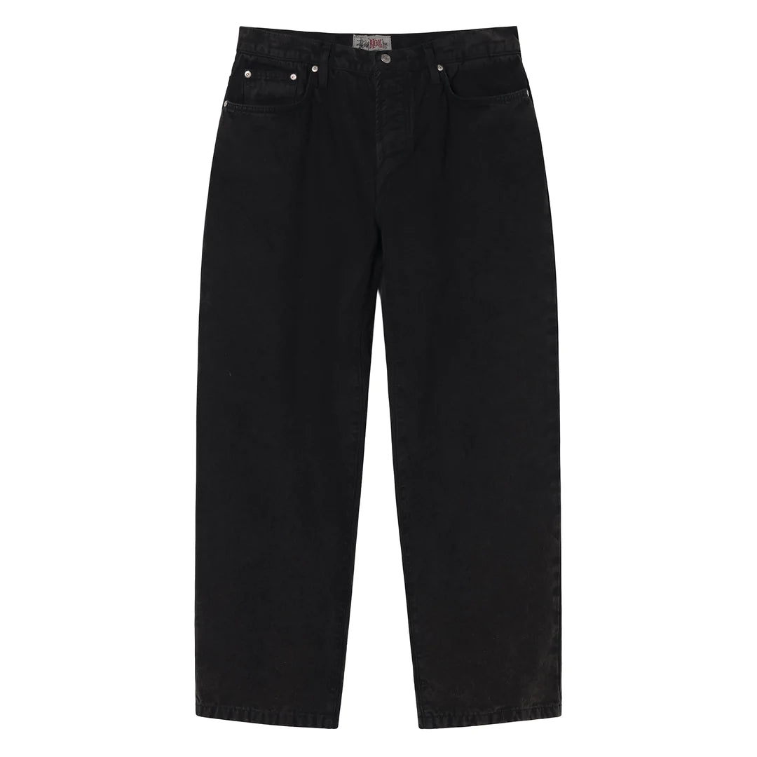 Unspoken | Stussy Washed Big ' Ol Jeans - Black