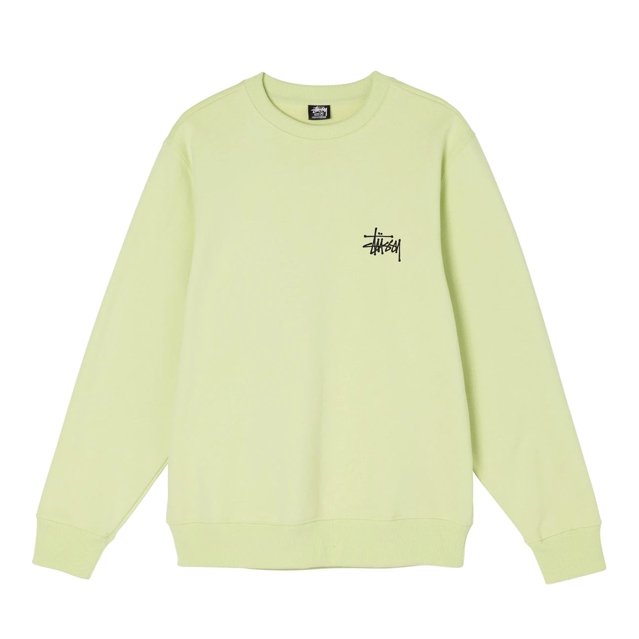 Stussy basic crew discount sweatshirt