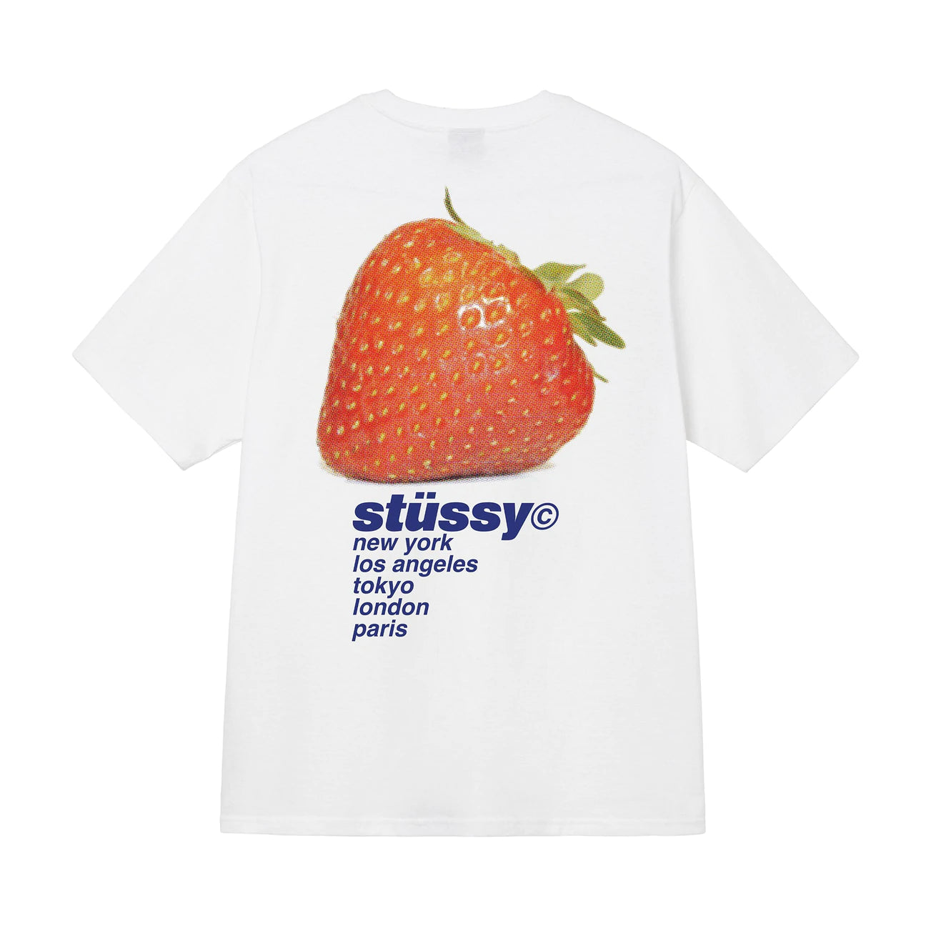 Unspoken | Stussy Strawberry Tee - White