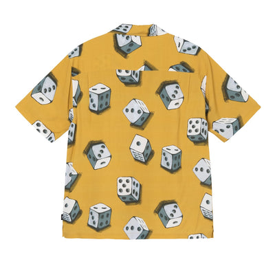 Dice Pattern Shirt - Mustard