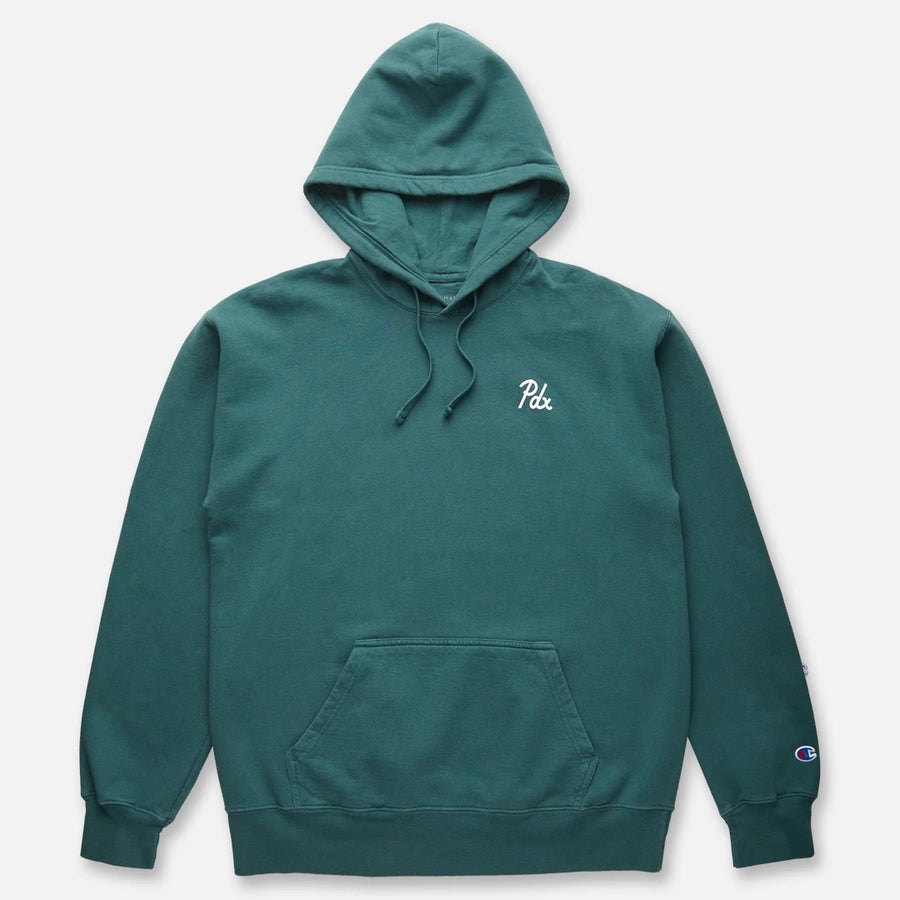 PDX Dyed Champion Hoodie - Alpine