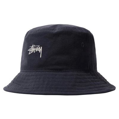 Stock Canvas Bucket Hat - Navy