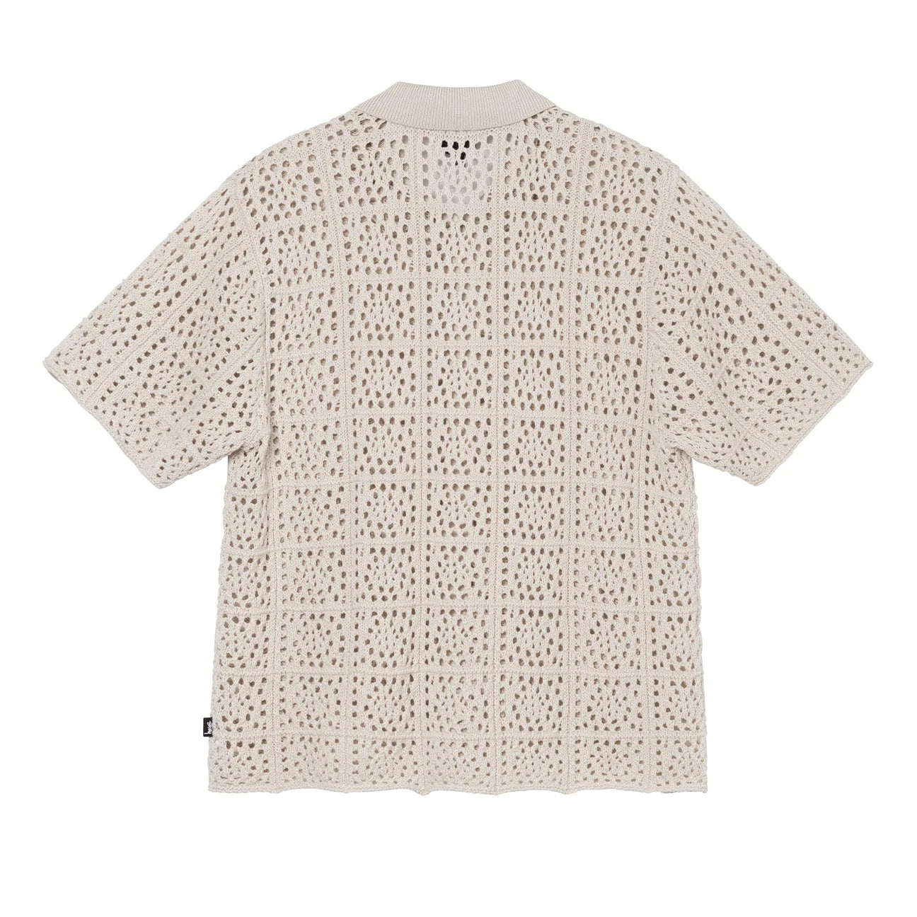 Unspoken | Stussy Crochet Shirt - Natural