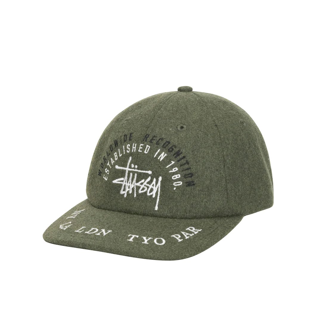 Unspoken | Stussy Worldwide Low Pro Cap - Forest