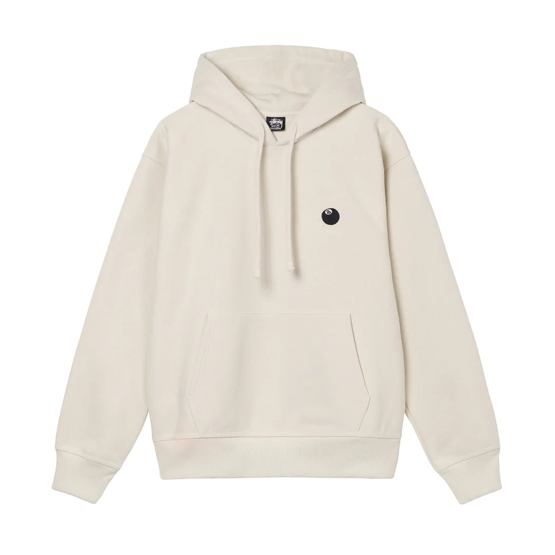 Unspoken | Stussy 8 Ball Embroidered Hoodie - Putty