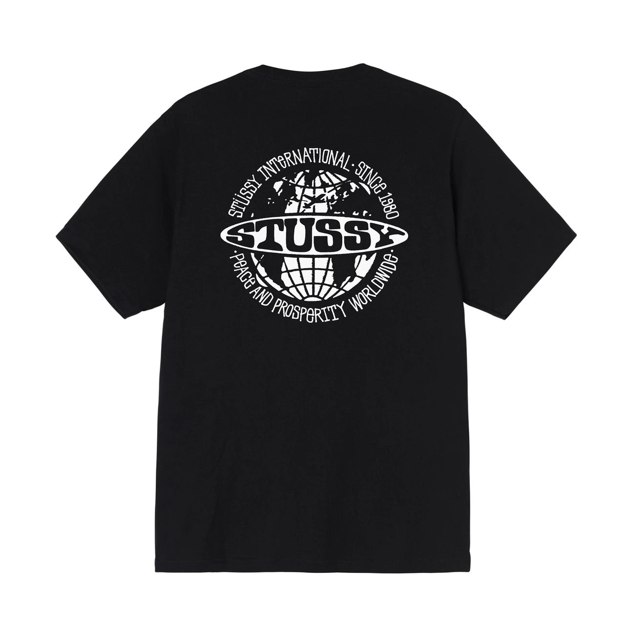 Unspoken | Stussy Worldwide Dot Tee- Black