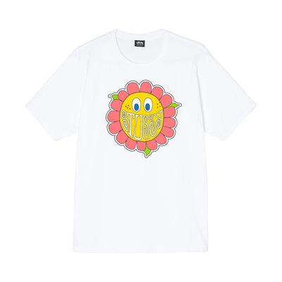 Happy Flower Tee -White