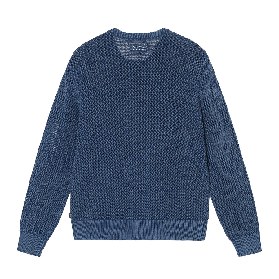 Pig Dyed Loose Gauge Sweater - Navy