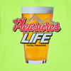 REFRESH LONG SLEEVE T-SHIRT - SAFETY GREEN