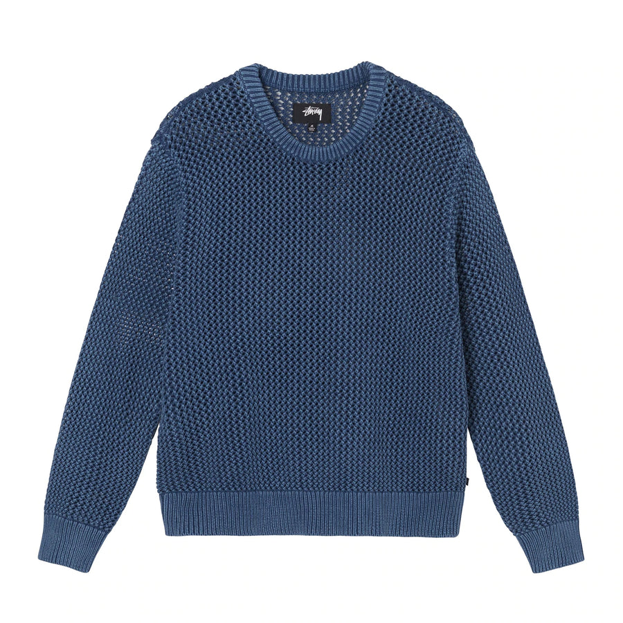 Pig Dyed Loose Gauge Sweater - Navy