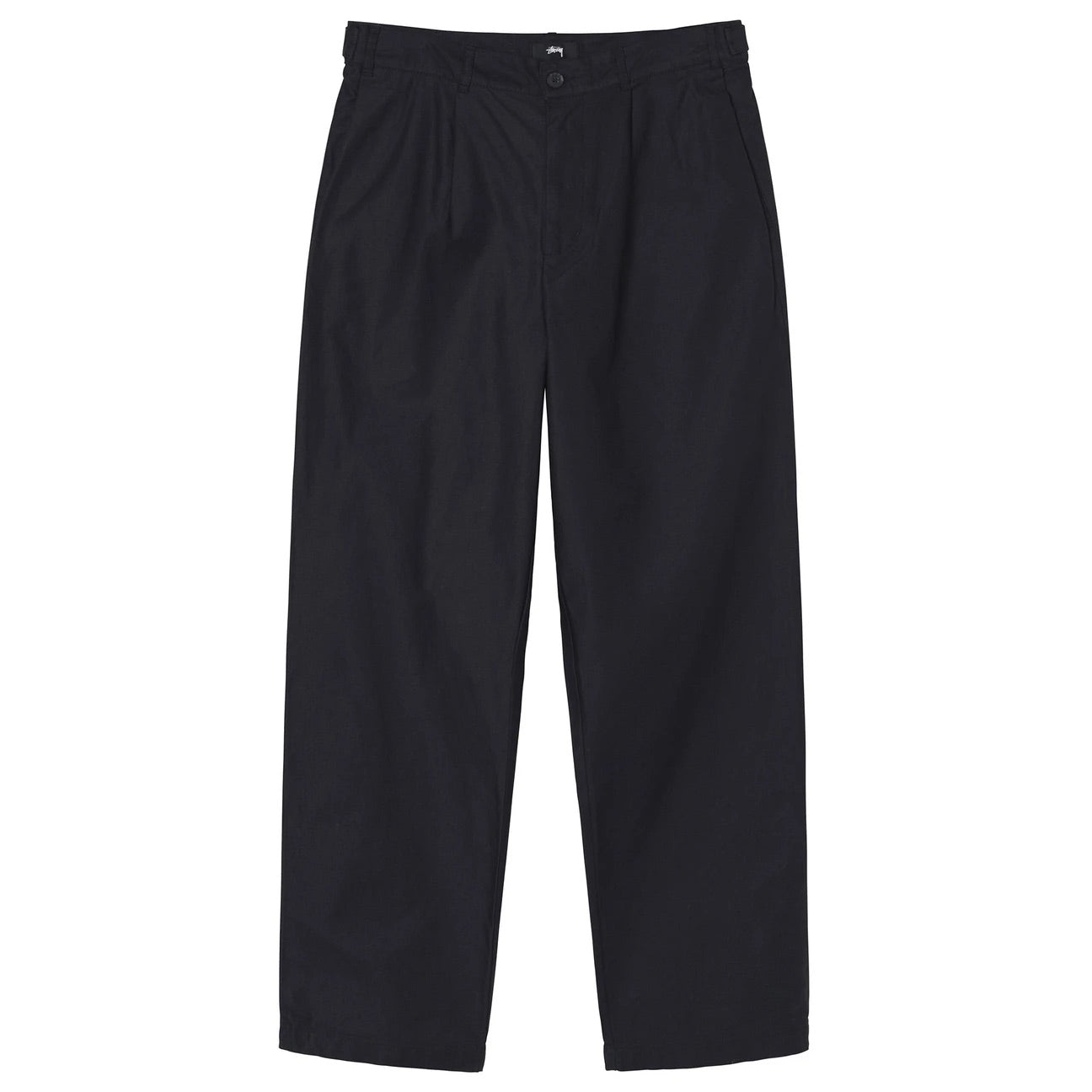 Volume Pleated Trouser - Black