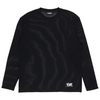 WATCHING KNIT LONG SLEEVE - BLACK