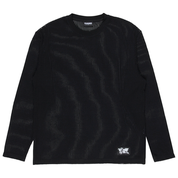 WATCHING KNIT LONG SLEEVE - BLACK