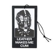 BLACK LEATHERFACE AIR FRESHENER BLACK O/S