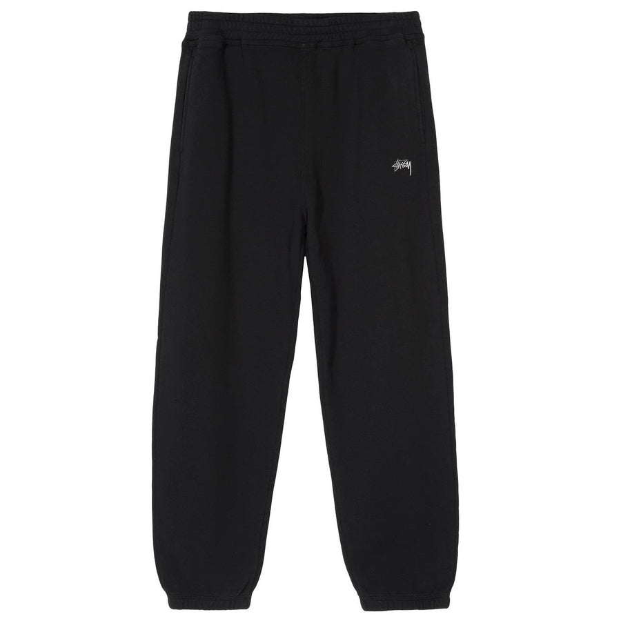 Overdyed Stock Logo Pant - Black