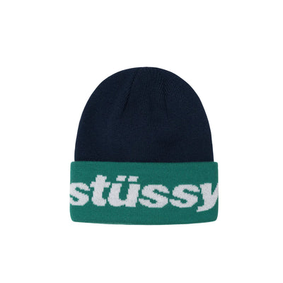 stussy beanie green