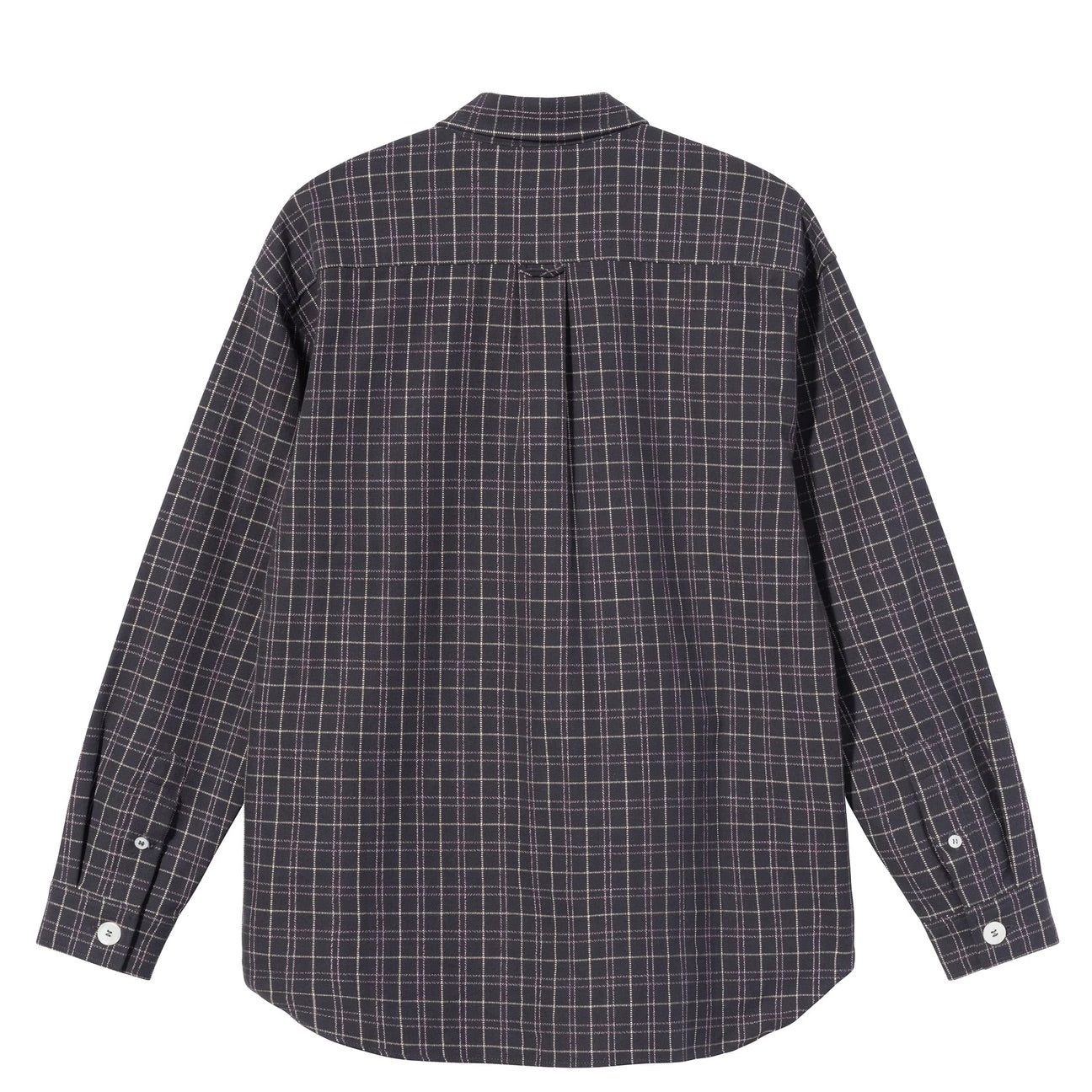 Big Button Plaid LS Shirt