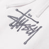 Basic App Embroidered Hoodie - White
