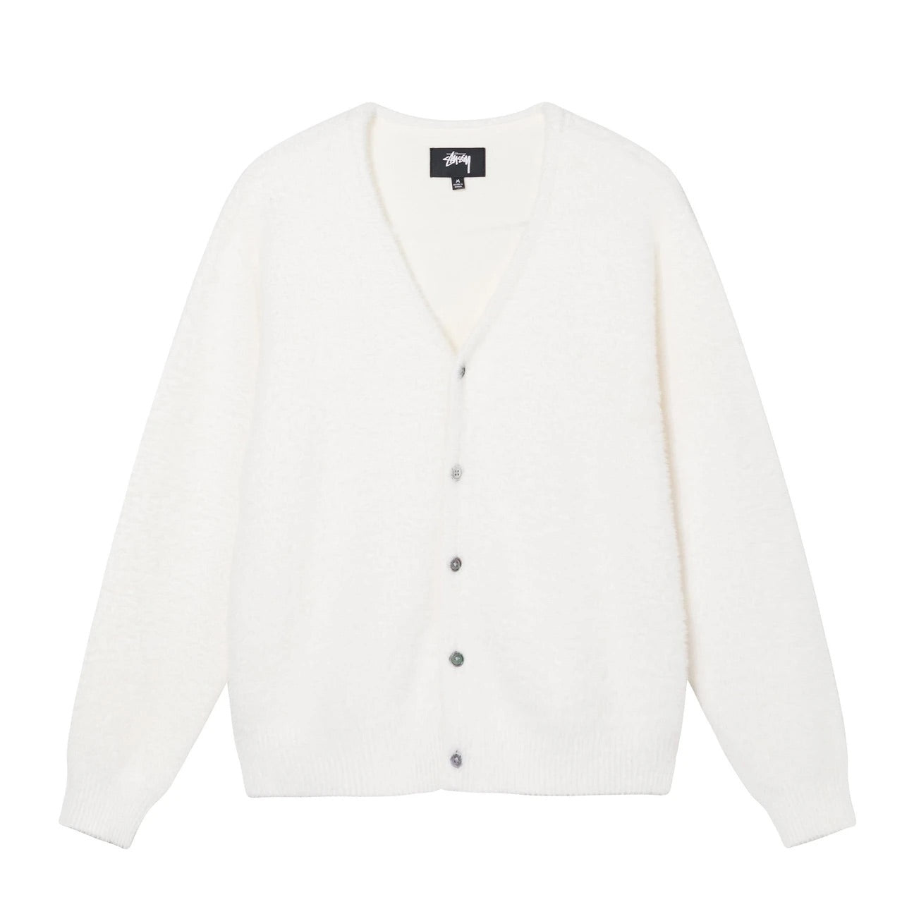 Unspoken | Stussy Shaggy Cardigan - Bone